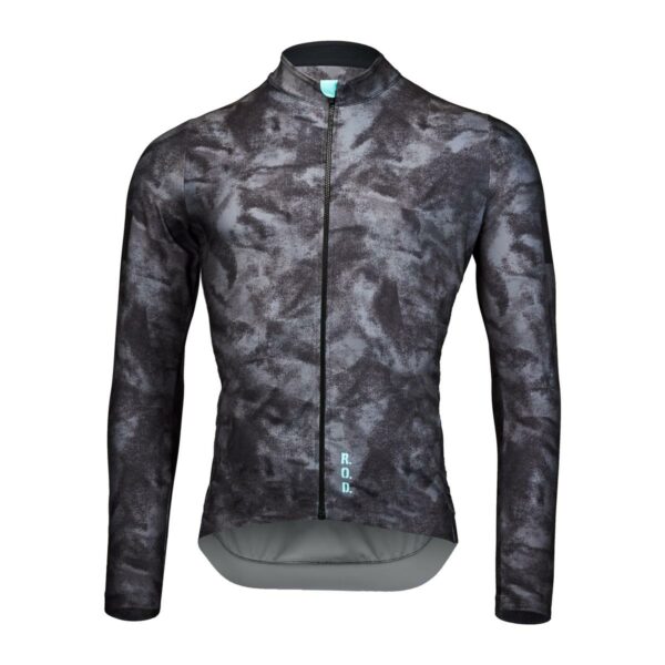 Langarmtrikot Herren P-Clay LS in Gunmetal, Vorderansicht