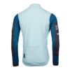 Langarmtrikot Herren P-Jameson in Himmelblau, Rückansicht