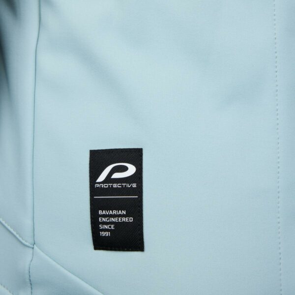 Langarmtrikot Herren P-Jameson in Himmelblau, Detailansicht 2