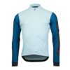 Langarmtrikot Herren P-Jameson in Himmelblau, Vorderansicht