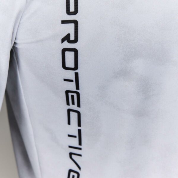 Langarmtrikot Herren P-Clay LS in Off White, Detailansicht