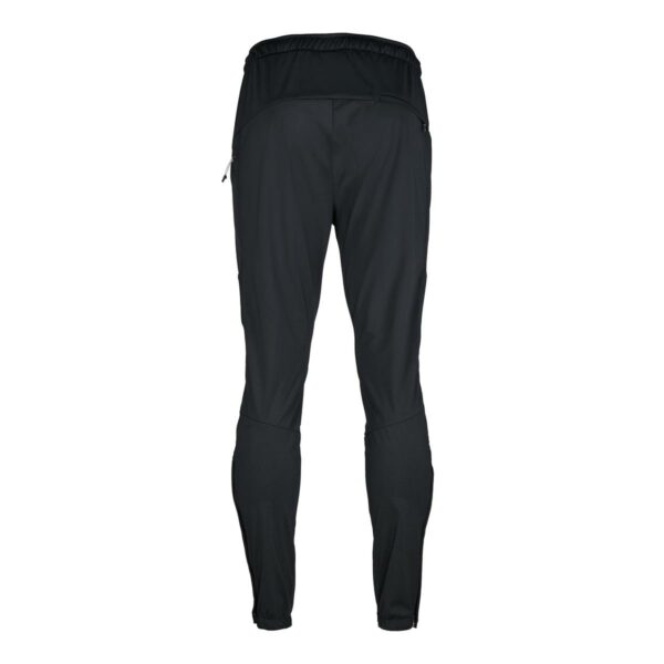 Softshellhose Herren P-Rock Pants in Schwarz, Rückansicht