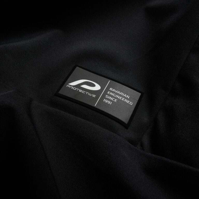 Softshellhose Herren P-Rock Pants in Schwarz, Detailansicht