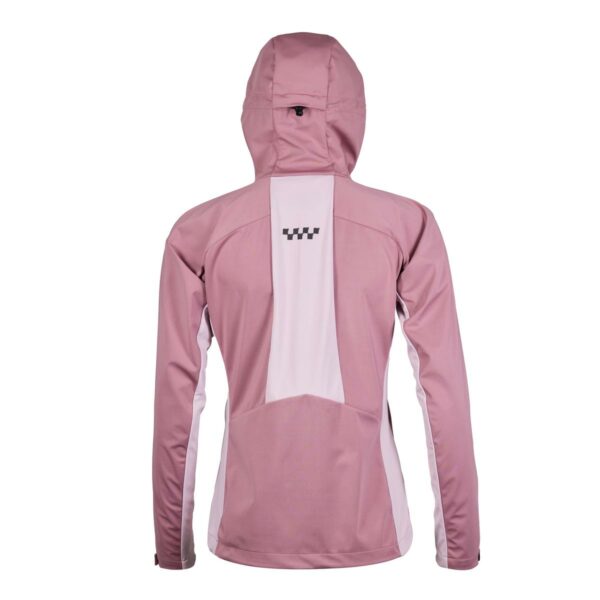 Softshelljacke Damen P-Rock W in Mauve, Rückansicht
