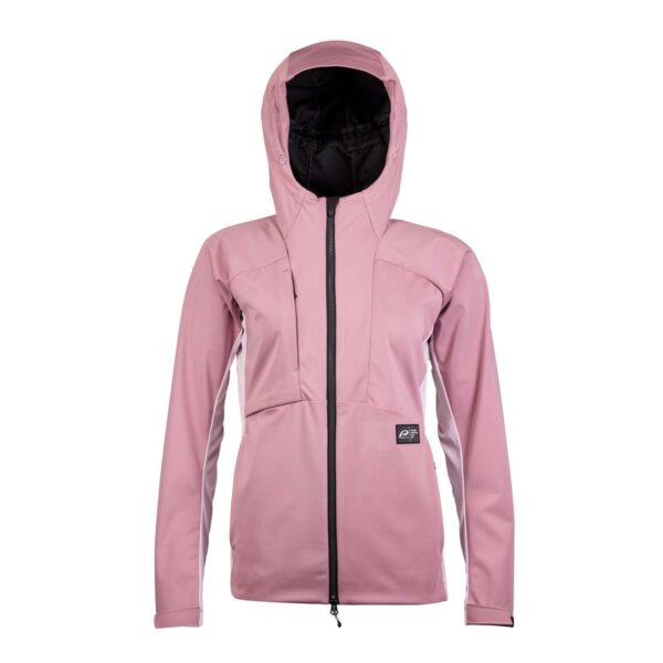 Softshelljacke Damen P-Rock W in Mauve, Vorderansicht