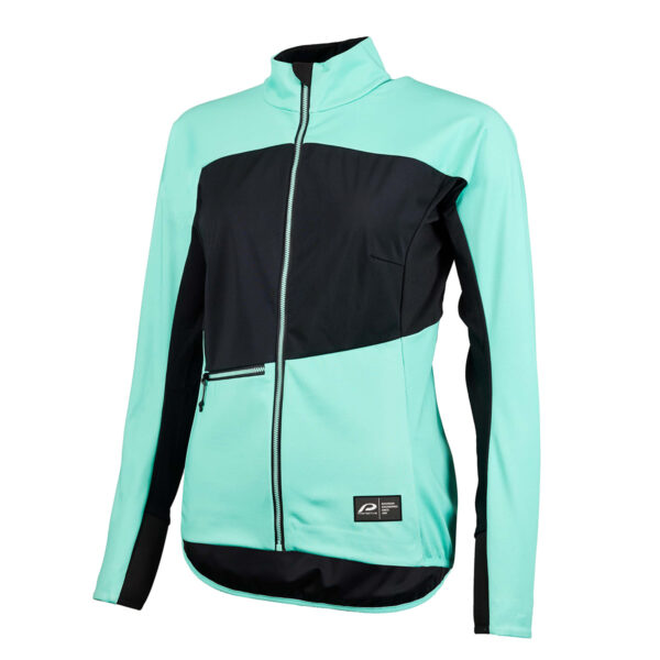 Softshelljacke Damen P-Beat Street 4.0 W in Waterfall, Seitenansicht