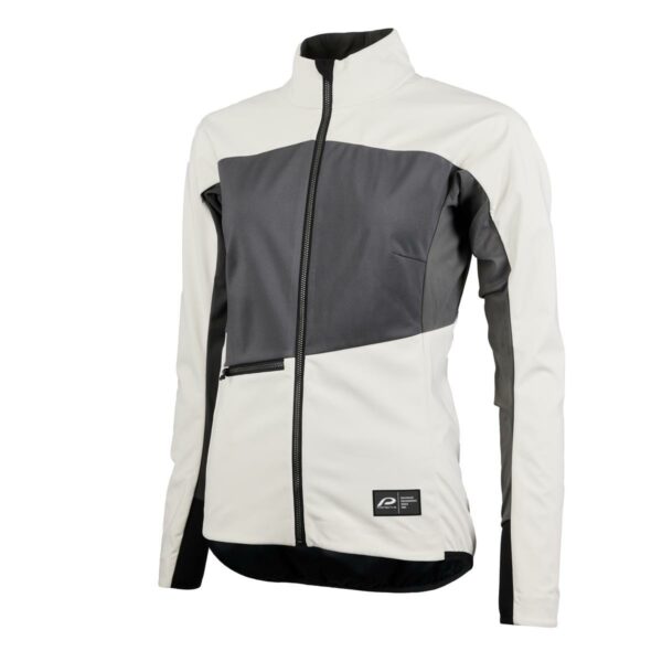 Softshelljacke Damen P-Beat Street 4.0 W in Off White, Seitenansicht