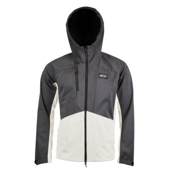 Softshelljacke Herren P-Rock in Gunmetal, Vorderansicht
