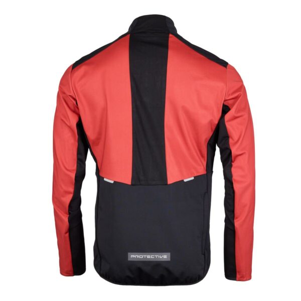 Softshelljacke Herren P-Beat Street 4.0 in Rot, Rückansicht
