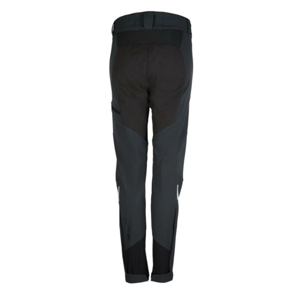 Softshellhose Damen P-Engine Warm W in Schwarz, Rückansicht