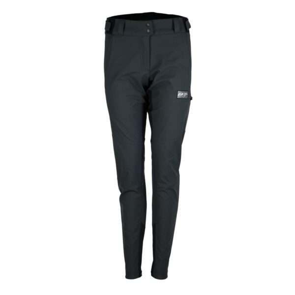 Softshellhose Damen P-Engine Warm W in Schwarz, Vorderansicht