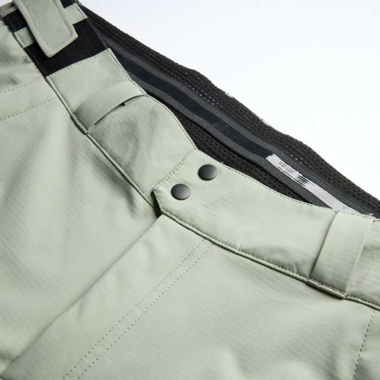 Softshellhose Herren P-Engine Warm in Hellgrün, Detailansicht