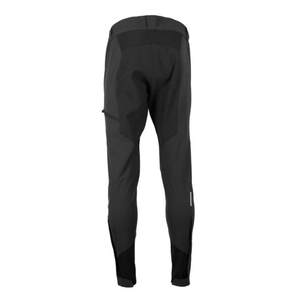 Softshellhose Herren P-Engine Warm in Schwarz, Rückansicht