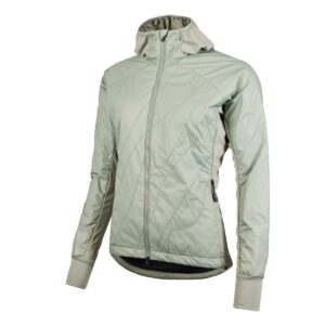 Hybridisolationsjacke Damen P-Macro W in Hellgrün, Seitenansicht