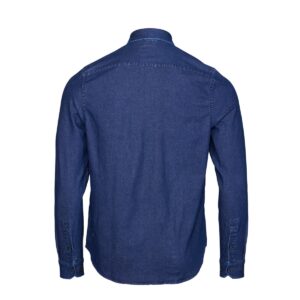Jeanshemd Herren P-Blue Jean in Denim, Rückansicht
