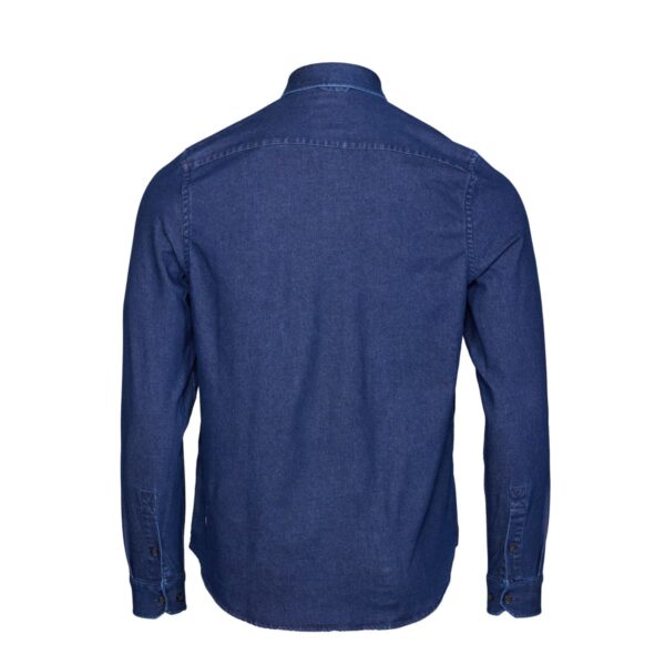 Jeanshemd Herren P-Blue Jean in Denim, Rückansicht