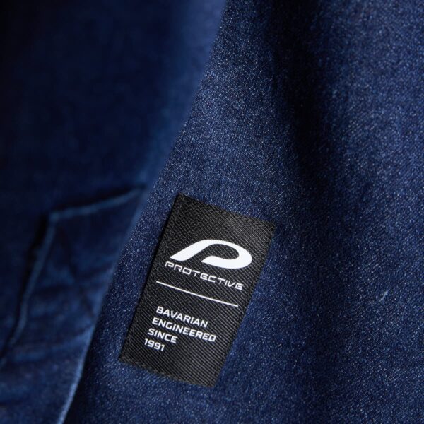 Jeanshemd Herren P-Blue Jean in Denim, Detailansicht 3