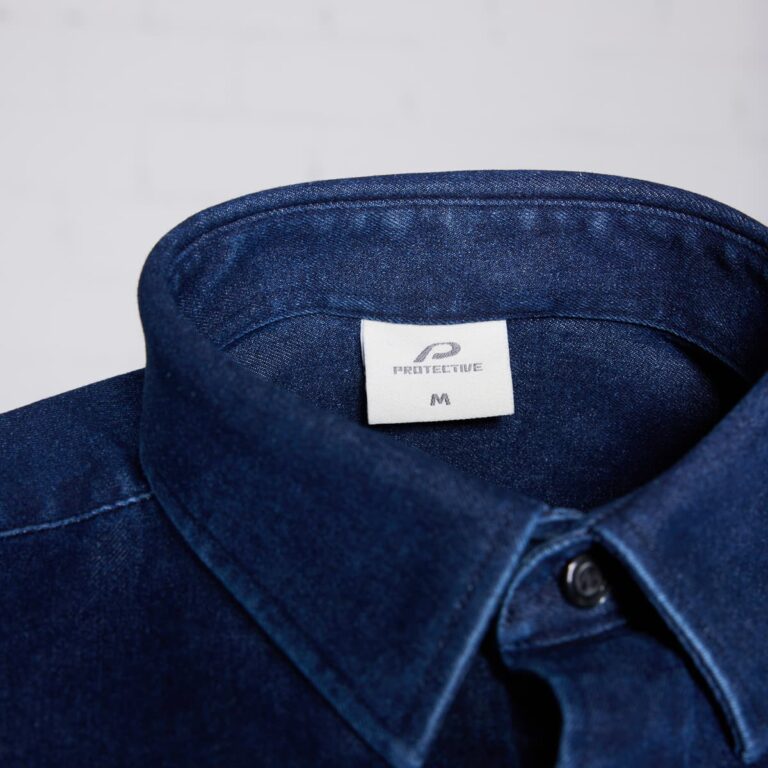 Jeanshemd Herren P-Blue Jean in Denim, Detailansicht 13