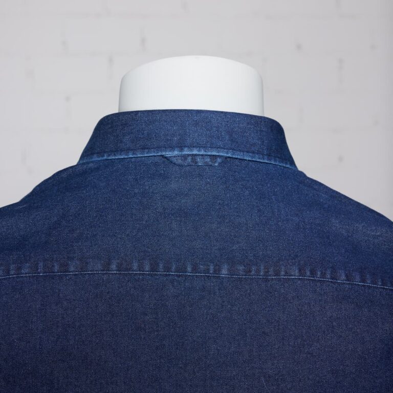 Jeanshemd Herren P-Blue Jean in Denim, Detailansicht 2