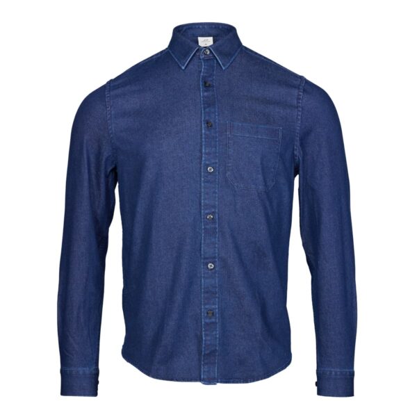 Jeanshemd Herren P-Blue Jean in Denim, Vorderansicht