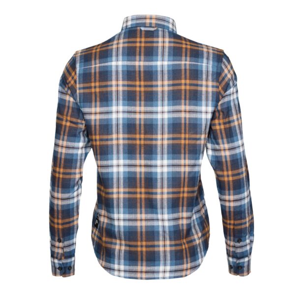 Karohemd Damen P-ROD Checker W in Blau/Dunkelblau, Rückansicht