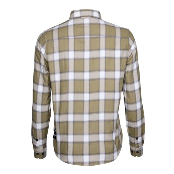 Karohemd Damen P-ROD Checker W in Khaki, Rückansicht