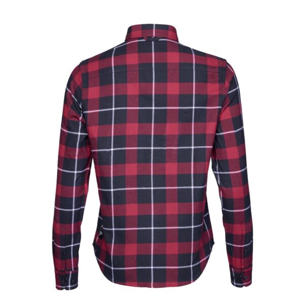 Karohemd Damen P-ROD Checker W in Schwarz/Rot, Rückansicht