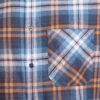 Karohemd Herren P-ROD Checker in Blau/Dunkelblau, Detailansicht 7