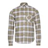 Karohemd Herren P-ROD Checker in Khaki, Vorderansicht