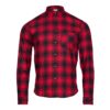 Karohemd Herren P-ROD Checker in Rot, Vorderansicht