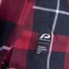 Karohemd Herren P-ROD Checker in Schwarz/Rot, Detailansicht 5