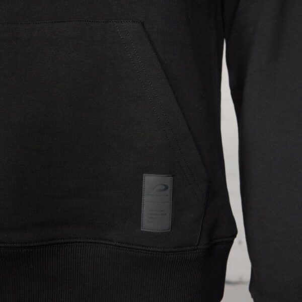 Hoodie Unisex P-Jack D. in Schwarz, Detailansicht 13