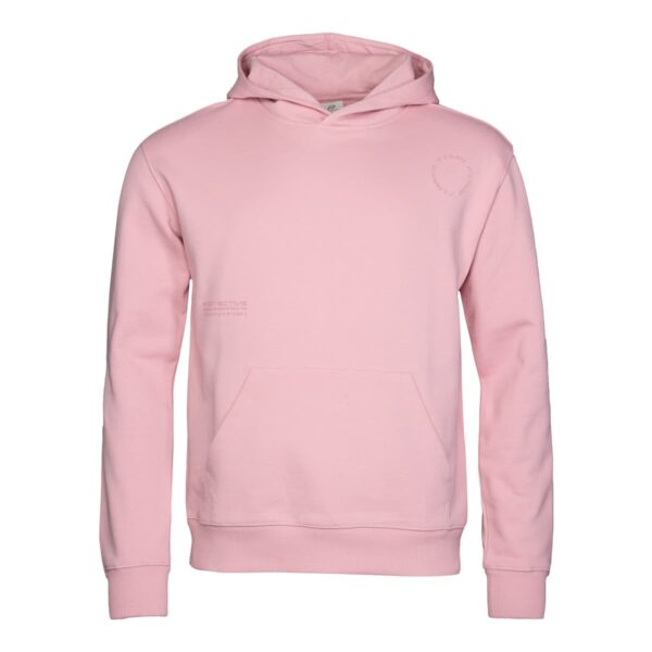 Hoodie Unisex P-Jack D. in Zartrosa, Vorderansicht