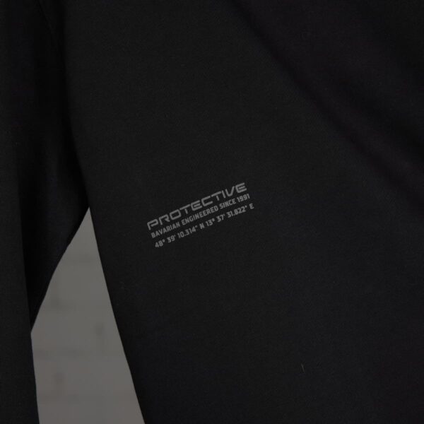 Sweater Unisex P-Joe D. in Schwarz, Detailansicht 3