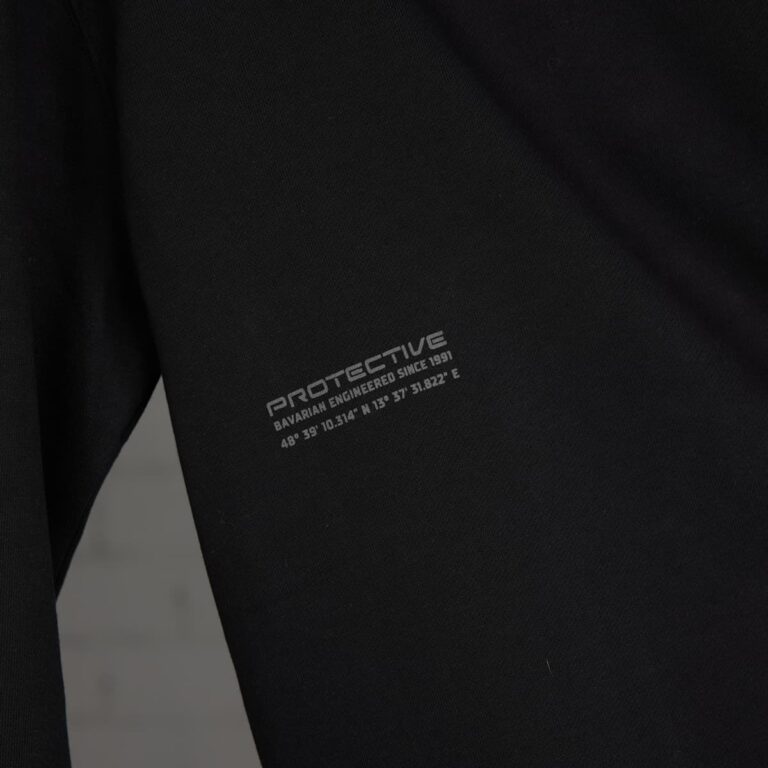 Sweater Unisex P-Joe D. in Schwarz, Detailansicht 3