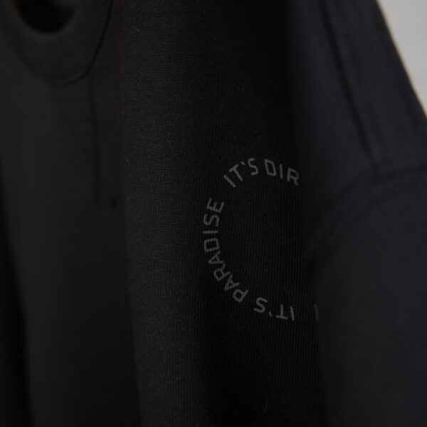 Sweater Unisex P-Joe D. in Schwarz, Detailansicht 6