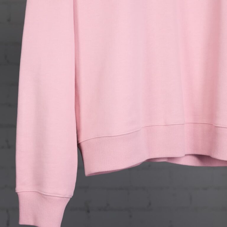 Sweater Unisex P-Joe D. in Zartrosa, Detailansicht 8