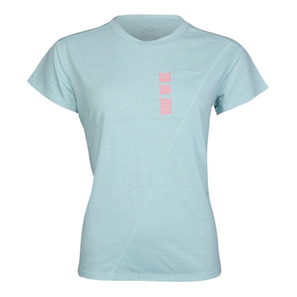 Funktionsshirt Damen P-Wildwood W in Soft Teal, Vorderansicht