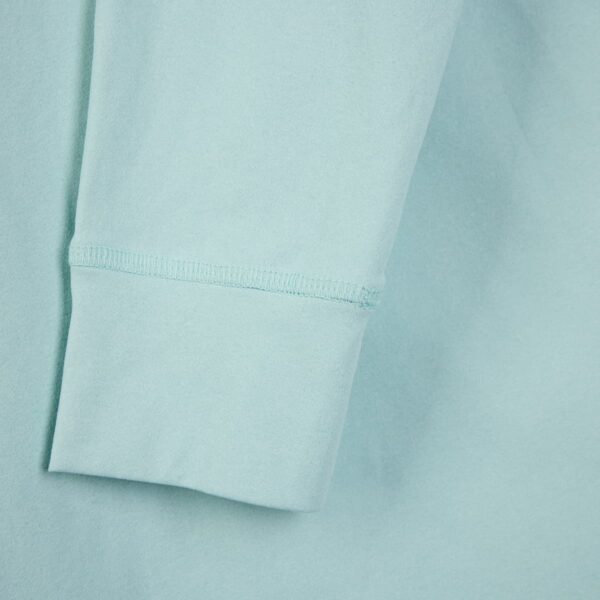 Hoodieshirt Damen P-Hollow Sky W in Soft Teal, Detailansicht 11