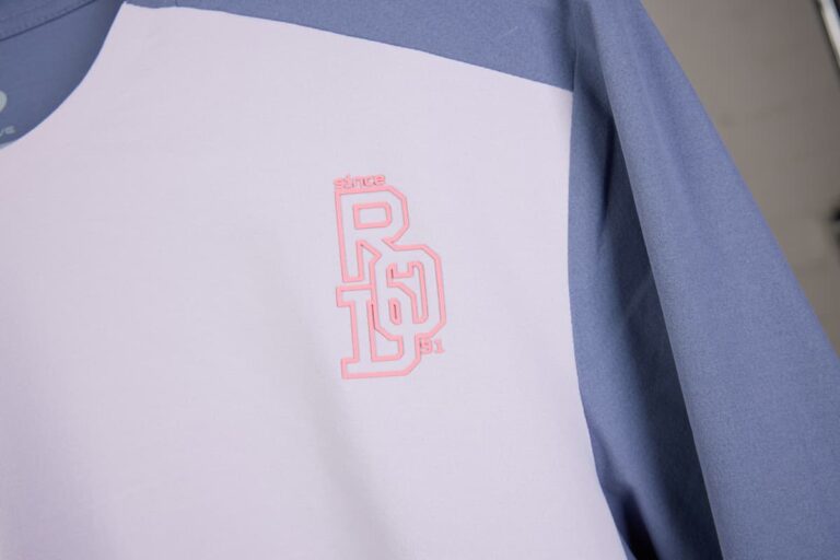 Langarmshirt Damen P-Gambler W in Stahlblau, Detailansicht 3