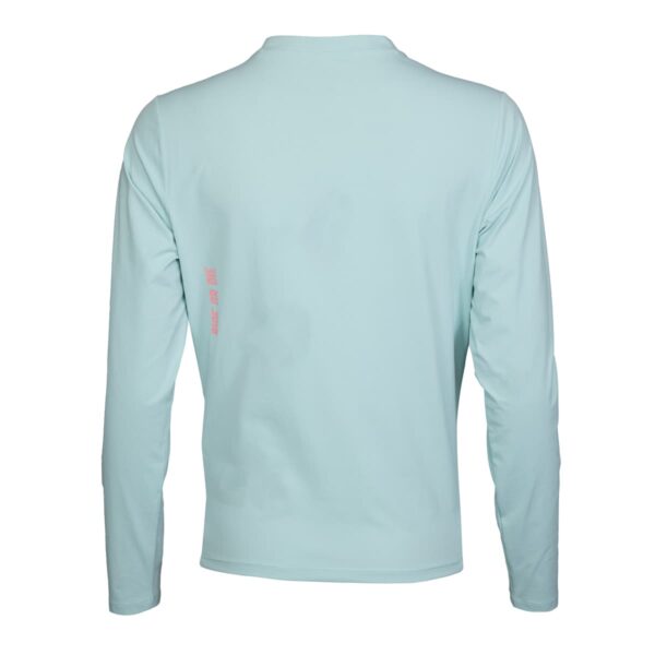 Langarmshirt Damen P-Gambler W in Soft Teal, Rückansicht