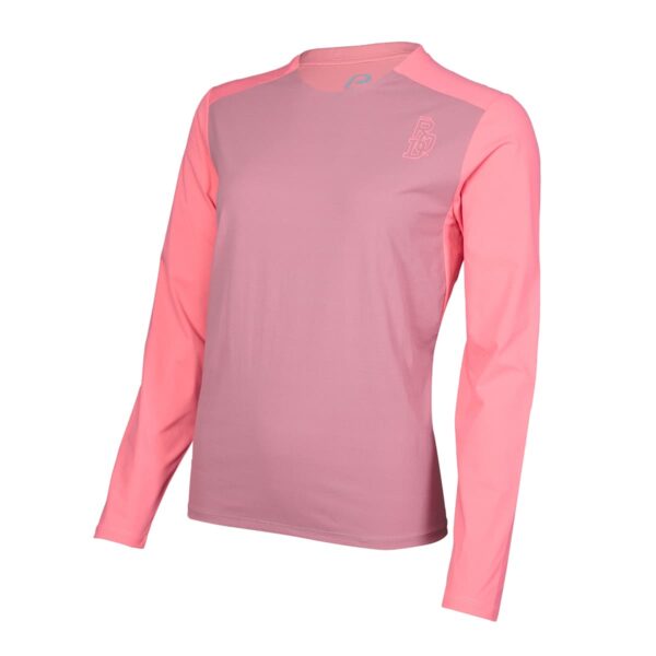 Langarmshirt Damen P-Gambler W in Thrift Pink, Seitenansicht