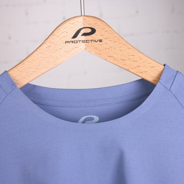 Langarmshirt Herren P-Gambler in Stahlblau, Detailansicht
