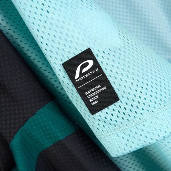 Langarmshirt Herren P-Neon Moon in Soft Teal, Detailansicht 13