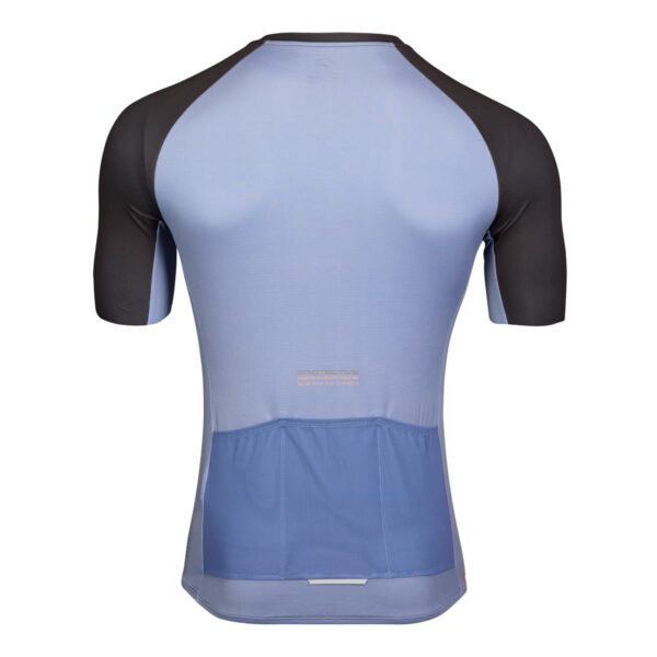 Race Shirt Herren P-Spark Splitter in Stahlblau, Rückansicht