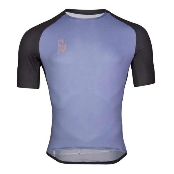 Race Shirt Herren P-Spark Splitter in Stahlblau, Vorderansicht