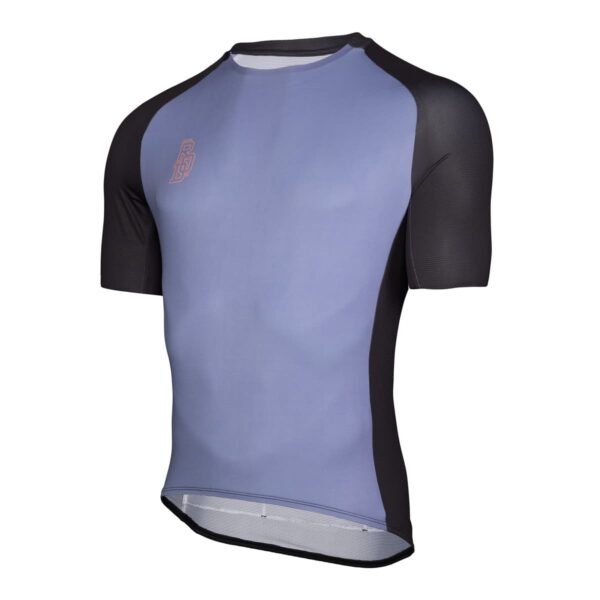 Race Shirt Herren P-Spark Splitter in Stahlblau, Seitenansicht