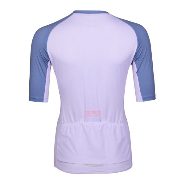 Race Shirt Damen P-Spark Splitter W in Pale Iris, Rückansicht