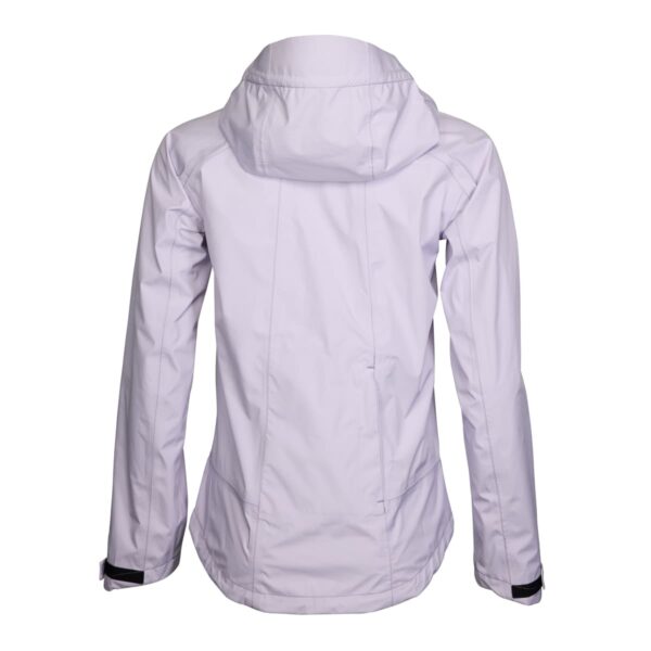 Regenjacke Damen P-Space Age W in Pale Iris, Rückansicht