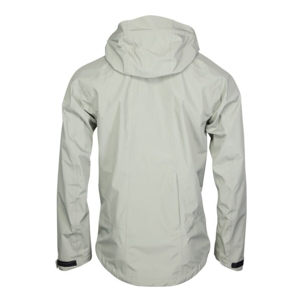 Regenjacke Herren P-Space Age in Hellgrün, Rückansicht